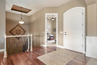 This executive custom  home is located on an extra large lot on Fox Run Golf Course in Iowa - for sale on GolfHomes.com, golf home, golf lot