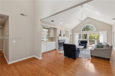 Single-level living on quiet street in world-famous Sea Pines on Sea Pines Country Club in South Carolina - for sale on GolfHomes.com, golf home, golf lot