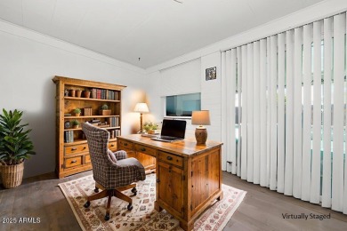 Looking for a cozy Home Sweet Home?  This charming 2-bedroom on Sun City South Golf Course in Arizona - for sale on GolfHomes.com, golf home, golf lot