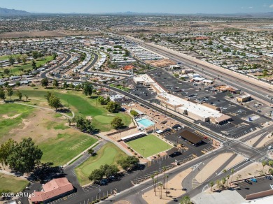 Looking for a cozy Home Sweet Home?  This charming 2-bedroom on Sun City South Golf Course in Arizona - for sale on GolfHomes.com, golf home, golf lot