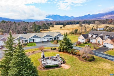 Nearly new with views! Rare opportunity to have easy, one-level on Wintergreen Golf Course and Resort in Virginia - for sale on GolfHomes.com, golf home, golf lot