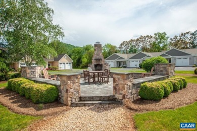 Nearly new with views! Rare opportunity to have easy, one-level on Wintergreen Golf Course and Resort in Virginia - for sale on GolfHomes.com, golf home, golf lot