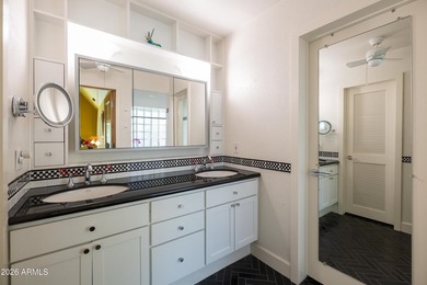 Nestled within an exclusive Biltmore community with 24/7 on Arizona Biltmore Golf and Country Club in Arizona - for sale on GolfHomes.com, golf home, golf lot