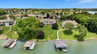 Welcome to this spacious 4,324 sq ft lakefront home perfectly on Tellico Village Golf Club in Tennessee - for sale on GolfHomes.com, golf home, golf lot