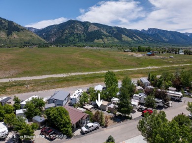 Great RV Pad with mature landscaping, Mountain views,  concrete on Star Valley RV Golf Course in Wyoming - for sale on GolfHomes.com, golf home, golf lot