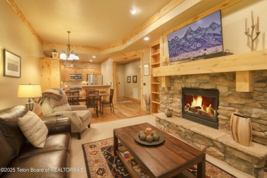 This fully furnished second floor, 2-bedroom, 2-bathroom on Teton Springs Resort and Club in Idaho - for sale on GolfHomes.com, golf home, golf lot