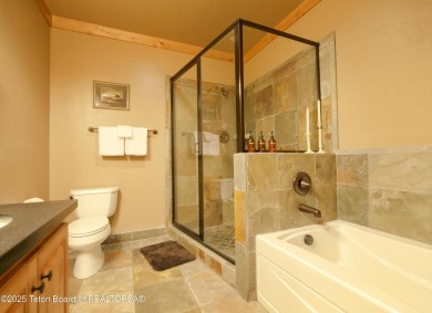 This fully furnished second floor, 2-bedroom, 2-bathroom on Teton Springs Resort and Club in Idaho - for sale on GolfHomes.com, golf home, golf lot