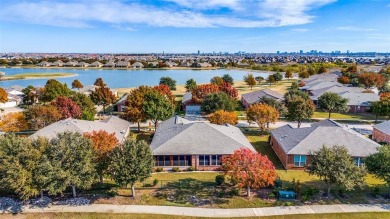 Nestled in a peaceful cul-de-sac within a vibrant 55+ community on Frisco Lakes Golf Course in Texas - for sale on GolfHomes.com, golf home, golf lot