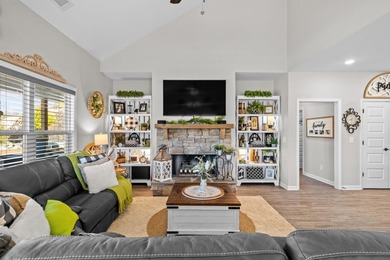 Welcome home to this beautifully built Craftsman-style residence on The Highlands Course at Lake Arrowhead in Georgia - for sale on GolfHomes.com, golf home, golf lot