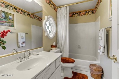 Welcome home to this warm and inviting PINNACLE PEAK MODEL in on Westbrook Village Golf Club in Arizona - for sale on GolfHomes.com, golf home, golf lot