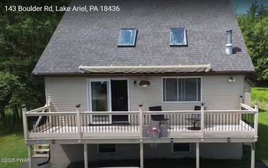 This 3 bed, 3 bath contemporary home is located less than a mile on The Hideout Golf in Pennsylvania - for sale on GolfHomes.com, golf home, golf lot