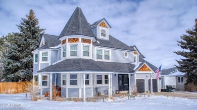 Stunning custom Victorian-inspired home where timeless charm on Bell Nob Golf Course in Wyoming - for sale on GolfHomes.com, golf home, golf lot