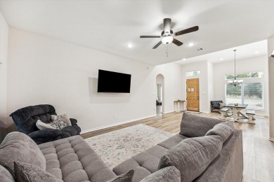 Exceptional 3-bed, 2.5-bath custom home on 2 lots in the gated on The Falls Resort and Club in Texas - for sale on GolfHomes.com, golf home, golf lot