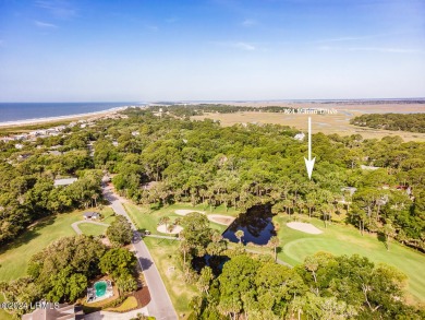 BEAUTIFUL, LUSH,  .56-ACRE LOT looking out over lagoon onto 5th on Ocean Point Golf Links in South Carolina - for sale on GolfHomes.com, golf home, golf lot