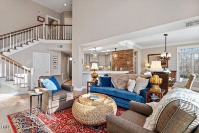 Stunning end-unit townhome, nestled in the prestigious Governors on Governors Club in North Carolina - for sale on GolfHomes.com, golf home, golf lot