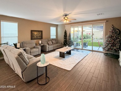 **Super Clean with Custom Upgrades** This home is like new and on Poston Butte Golf Club in Arizona - for sale on GolfHomes.com, golf home, golf lot