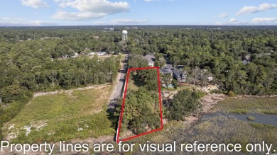 Tantalizing Tidewater Marsh front lot on Williams Creek.  This on Tidewater Golf Club and Plantation in South Carolina - for sale on GolfHomes.com, golf home, golf lot