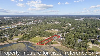 Tantalizing Tidewater Marsh front lot on Williams Creek.  This on Tidewater Golf Club and Plantation in South Carolina - for sale on GolfHomes.com, golf home, golf lot
