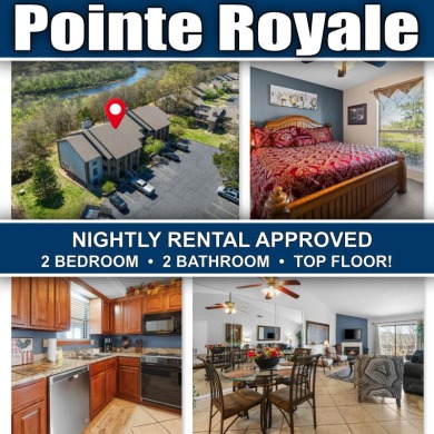 Discover the pinnacle of Branson living in this exquisite on Pointe Royale Village Country Club in Missouri - for sale on GolfHomes.com, golf home, golf lot