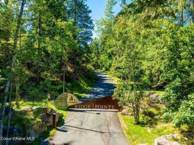 Welcome to the upscale, private gated community of Ridgepointe on Coeur D Alene Resort Golf Course in Idaho - for sale on GolfHomes.com, golf home, golf lot