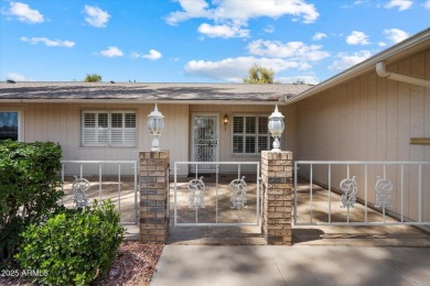 Welcome to your perfect Arizona retreat! This charming Gemini on PalmBrook Country Club in Arizona - for sale on GolfHomes.com, golf home, golf lot