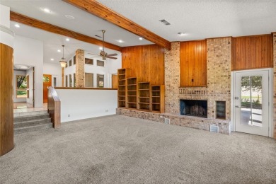 GREAT OPPORTUNITY TO TRANSFORM this rambling, 3,596 SF modern on Pecan Plantation Country Club in Texas - for sale on GolfHomes.com, golf home, golf lot