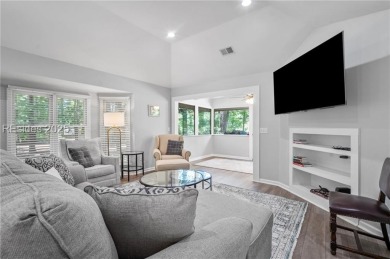 This Heron Walk Villa is beautifully renovated with custom and on Callawassie Island Club in South Carolina - for sale on GolfHomes.com, golf home, golf lot