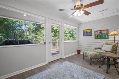 This Heron Walk Villa is beautifully renovated with custom and on Callawassie Island Club in South Carolina - for sale on GolfHomes.com, golf home, golf lot