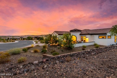An entertainer's dream! This home offers 2,370 sqft 2 bed 2.5 on Wickenburg Ranch Golf Course in Arizona - for sale on GolfHomes.com, golf home, golf lot