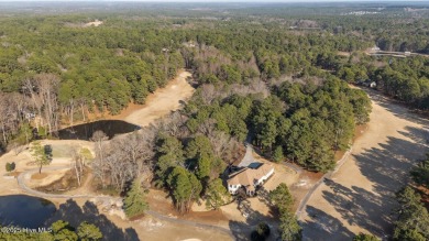 Large golf front lot on a cul-de-sac with great views of the 4th on Seven Lakes Country Club in North Carolina - for sale on GolfHomes.com, golf home, golf lot