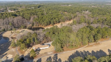 Large golf front lot on a cul-de-sac with great views of the 4th on Seven Lakes Country Club in North Carolina - for sale on GolfHomes.com, golf home, golf lot