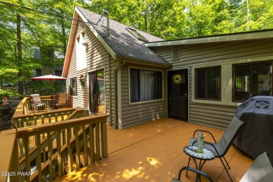 Beautifully Maintained Chalet in The Hideout - 3BR/2BA on Wooded on The Hideout Golf in Pennsylvania - for sale on GolfHomes.com, golf home, golf lot