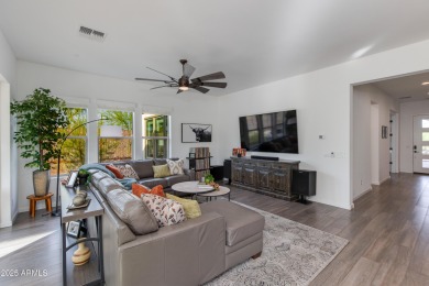 An entertainer's dream! This home offers 2,370 sqft 2 bed 2.5 on Wickenburg Ranch Golf Course in Arizona - for sale on GolfHomes.com, golf home, golf lot