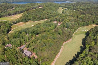 This gently sloped lot backs directly up to the lush fairways of on The Highlands Course at Lake Arrowhead in Georgia - for sale on GolfHomes.com, golf home, golf lot