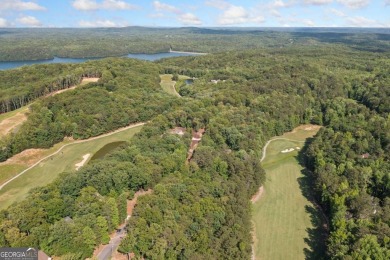 This gently sloped lot backs directly up to the lush fairways of on The Highlands Course at Lake Arrowhead in Georgia - for sale on GolfHomes.com, golf home, golf lot