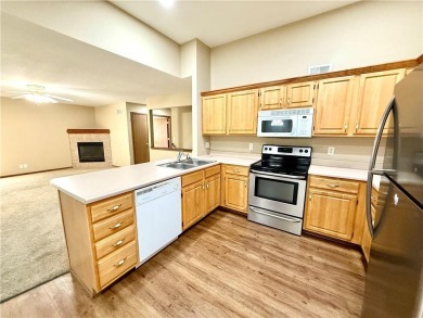 This spacious half-duplex in Golf View Villas features both on Teetering Rocks Links in Missouri - for sale on GolfHomes.com, golf home, golf lot