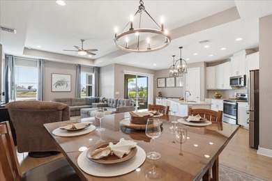 Nearly new pond-view home in the gated River Wilderness Golf & on River Wilderness Golf and Country Club in Florida - for sale on GolfHomes.com, golf home, golf lot