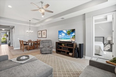 Nearly new pond-view home in the gated River Wilderness Golf & on River Wilderness Golf and Country Club in Florida - for sale on GolfHomes.com, golf home, golf lot