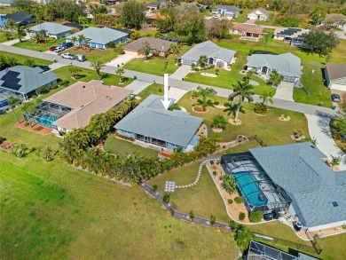 This TURNKEY, meticulously maintained 3-bedroom, 2-bath, 2-car on Deep Creek Golf Club in Florida - for sale on GolfHomes.com, golf home, golf lot