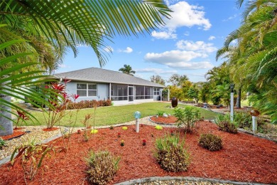 This TURNKEY, meticulously maintained 3-bedroom, 2-bath, 2-car on Deep Creek Golf Club in Florida - for sale on GolfHomes.com, golf home, golf lot