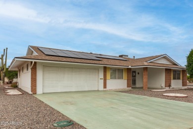 Welcome to your sunny slice of paradise in the heart of Sun on Sun City Lakes West and East in Arizona - for sale on GolfHomes.com, golf home, golf lot