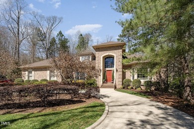 Welcome to a truly exceptional residence, nestled on over an on Governors Club in North Carolina - for sale on GolfHomes.com, golf home, golf lot