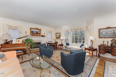 Welcome to a truly exceptional residence, nestled on over an on Governors Club in North Carolina - for sale on GolfHomes.com, golf home, golf lot