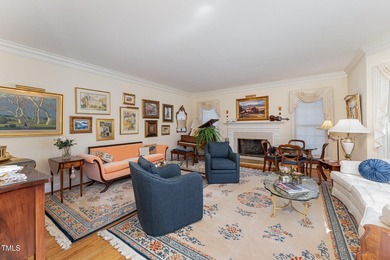 Welcome to a truly exceptional residence, nestled on over an on Governors Club in North Carolina - for sale on GolfHomes.com, golf home, golf lot