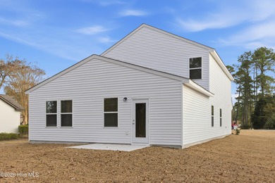 Welcome to The Givens-a thoughtfully designed new construction on Harbour Point Golf Club in North Carolina - for sale on GolfHomes.com, golf home, golf lot