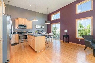 Beautifully upgraded end-unit townhome in the sought-after on Boulder Pointe Golf Club in Minnesota - for sale on GolfHomes.com, golf home, golf lot