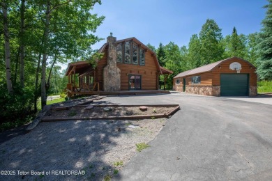 Your dream cabin in the woods awaits you.  Built by the original on Star Valley RV Golf Course in Wyoming - for sale on GolfHomes.com, golf home, golf lot