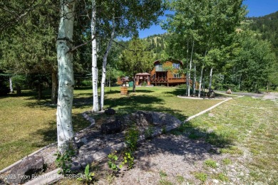 Your dream cabin in the woods awaits you.  Built by the original on Star Valley RV Golf Course in Wyoming - for sale on GolfHomes.com, golf home, golf lot