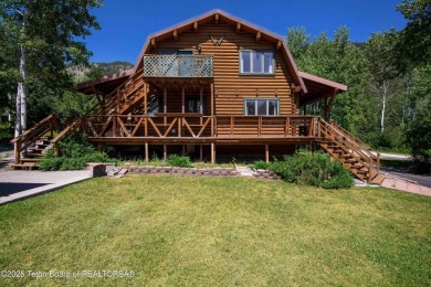 Your dream cabin in the woods awaits you.  Built by the original on Star Valley RV Golf Course in Wyoming - for sale on GolfHomes.com, golf home, golf lot