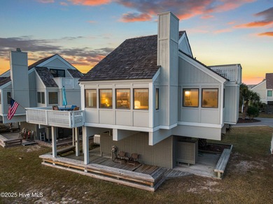 3BR/2.5BA Ocean-facing villa with unobstructed views of the on Bald Head Island Golf Club in North Carolina - for sale on GolfHomes.com, golf home, golf lot